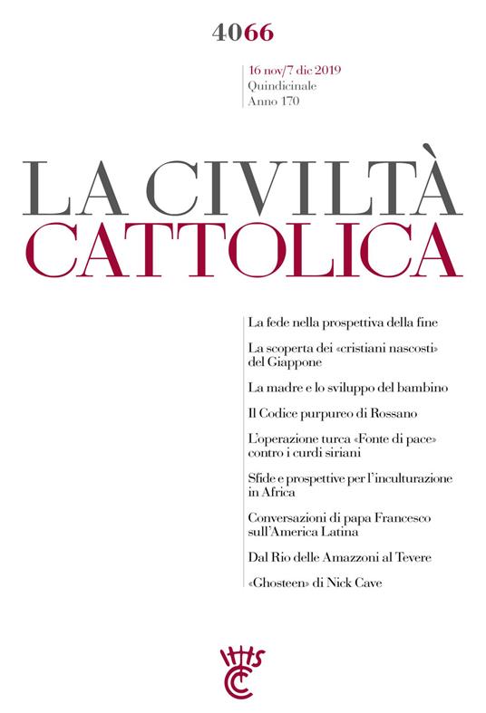 La civiltà cattolica. Quaderni (2019). Vol. 4066 - AA.VV. - ebook
