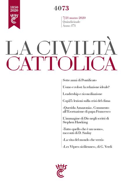 La civiltà cattolica. Quaderni (2020). Vol. 4073 - AA.VV. - ebook