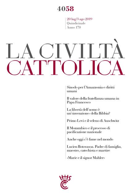 La civiltà cattolica. Quaderni (2019). Vol. 4058 - AA.VV. - ebook