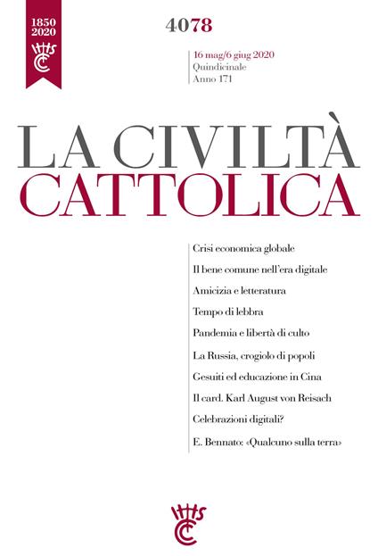 La civiltà cattolica. Quaderni (2020). Vol. 4078 - AA.VV. - ebook