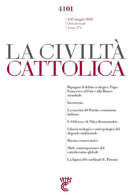 La civiltà cattolica. Quaderni (2021). Vol. 4101 - AA.VV. - ebook