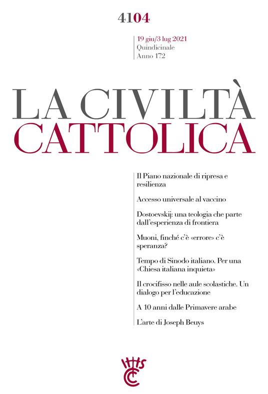 La civiltà cattolica. Quaderni (2021). Vol. 4104 - AA.VV. - ebook