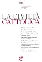 La civiltà cattolica. Quaderni (2021). Vol. 4115