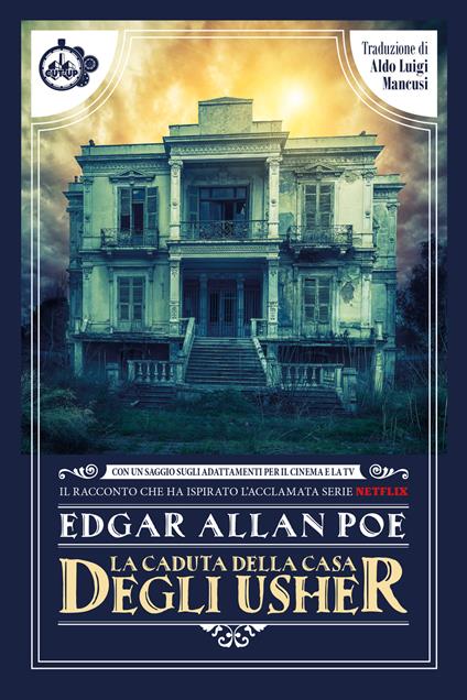 La caduta della casa degli Usher - Edgar Allan Poe,Silvia Riccò - copertina
