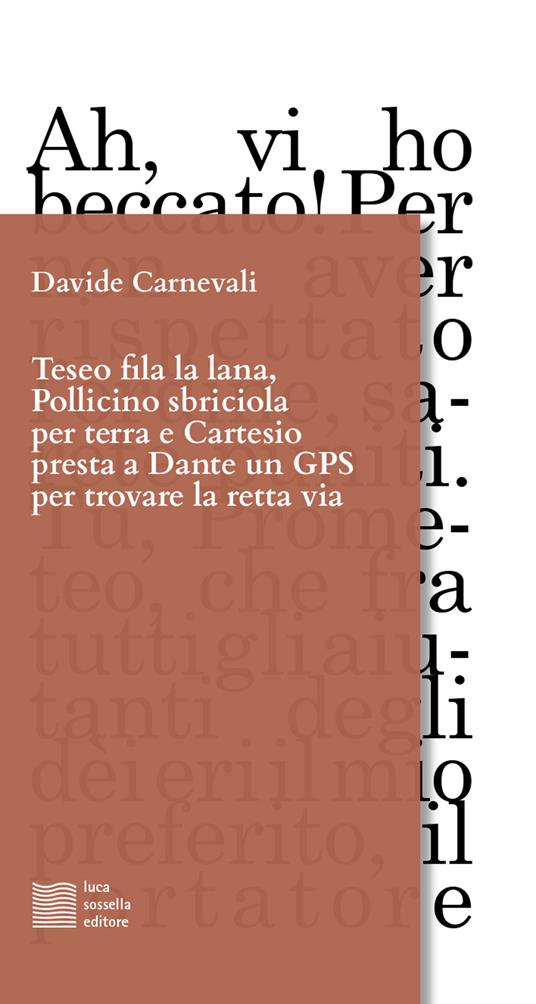 Teseo fila la lana, Pollicino sbriciola - Davide Carnevali - copertina