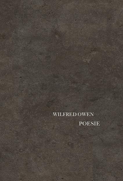 Poesie - Wilfred Owen - copertina