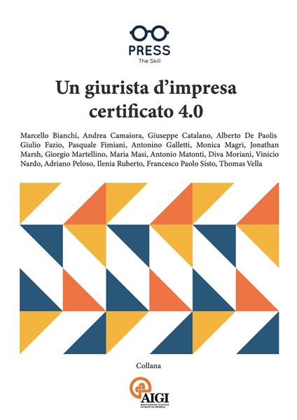 Un giurista d'impresa certificato 4.0 - copertina