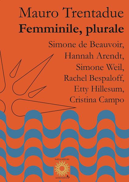 Femminile, plurale. Simone de Beauvoir, Hannah Arendt, Simone Weil, Rachel Bespaloff, Etty Hillesum, Cristina Campo - Mauro Trentadue - copertina
