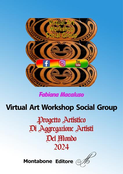 Almanacco Virtual Art Workshop Social Group 2025 - Fabiana Macaluso - copertina