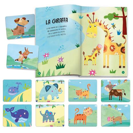 Filastrocche e raccontini mamma e cucciolo Montessori. Giocolibro - 3