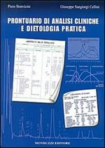 Prontuario di analisi cliniche e dietologia pratica