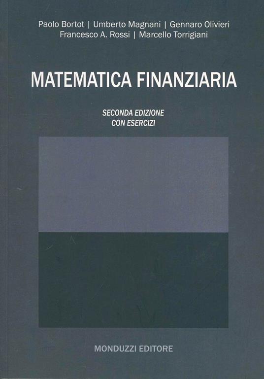 Matematica finanziaria. Con esercizi - copertina