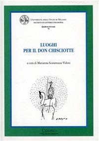 Luoghi per il don Chisciotte - copertina