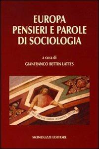 Pensieri e parole di sociologia - copertina