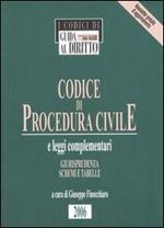Codice di procedura civile e leggi complementari. Giurisprudenza, schemi e tabelle