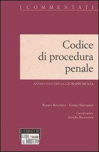Codice di procedura penale annotato con la giurisprudenza - copertina