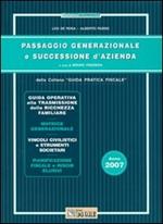  Passaggio generazionale e successione d'azienda