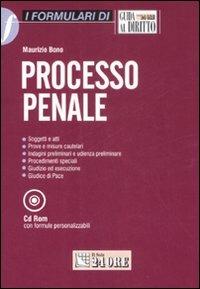 Processo penale. Con CD-ROM - Maurizio Bono - copertina