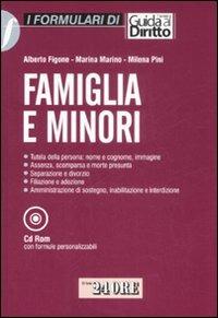 Famiglia e minori. Con CD-ROM - Alberto Figone,Marina Marino,Milena Pini - copertina