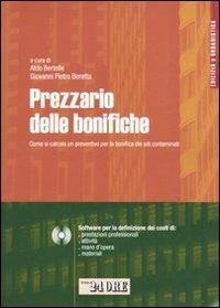 Prezzario delle bonifiche. Con CD-ROM - copertina