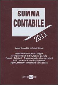 Summa contabile 2011 - Valerio Antonelli,Raffaele D'Alessio - copertina