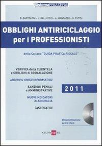 Obblighi antiriciclaggio per i professionisti. Con CD-ROM - copertina