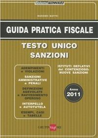 Testo Unico sanzioni - Massimo Maffei - copertina
