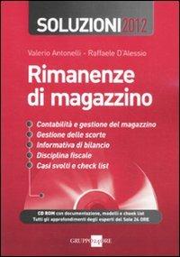 Rimanenze di magazzino. Soluzioni 2012. Con CD-ROM - copertina