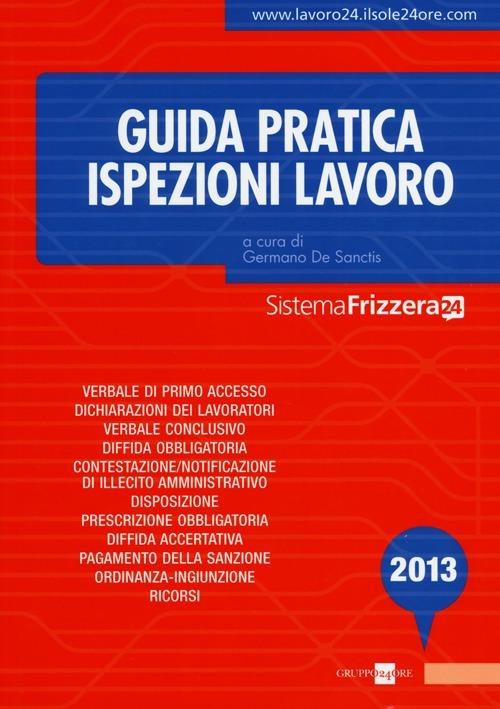 Guida pratica ispezioni lavoro - copertina