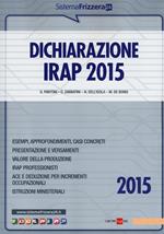Dichiarazione IRAP 2015
