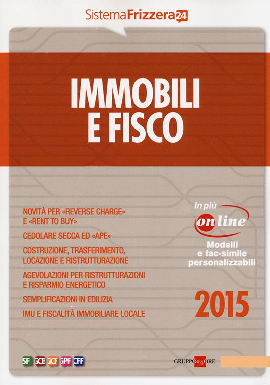 Immobili e fisco 2015 - copertina