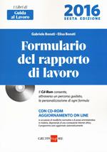 Formulario del rapporto di lavoro. Con CD-ROM
