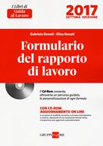 Formulario del rapporto di lavoro. Con CD-ROM