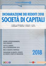Dichiarazione dei redditi 2018. Società di capitali