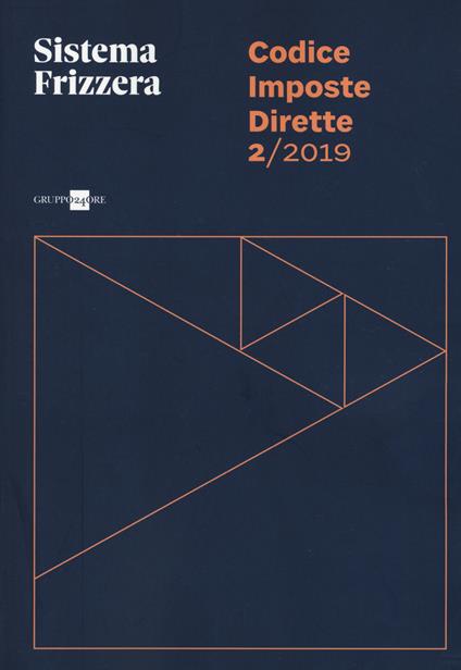 Codice fiscale Frizzera. Imposte dirette 2019. Vol. 2 - copertina