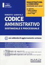 Codice amministrativo sostanziale e processuale