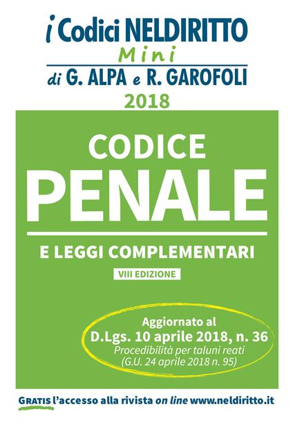 Codice penale e leggi complementari. Con Contenuto digitale per accesso on line - copertina