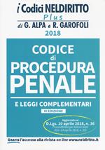 Codice di procedura penale e leggi complementari. Con Contenuto digitale per accesso on line