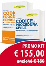 Kit procedure. Procedura civile. Procedura penale