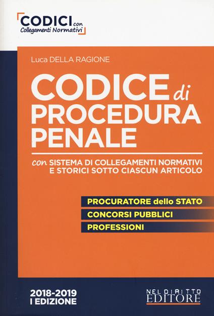 Codice di procedura penale - Luca Della Ragione - copertina