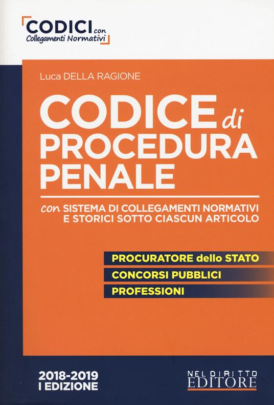 Codice di procedura penale - Luca Della Ragione - copertina