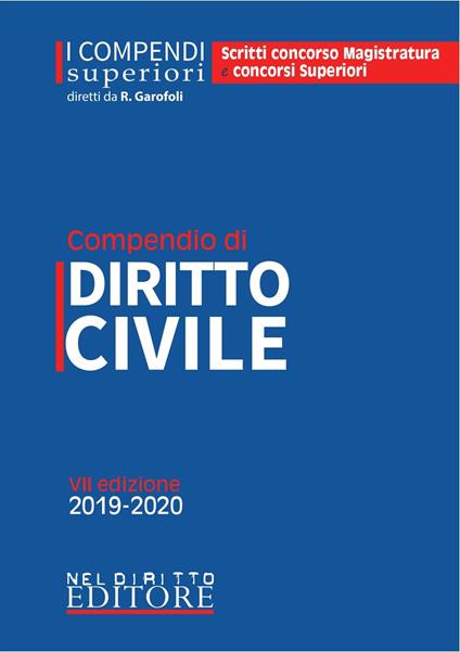 Compendio di diritto civile - copertina