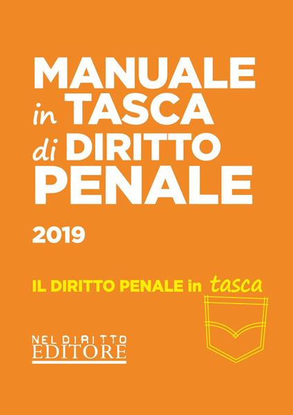 Manuale in tasca di diritto penale - copertina