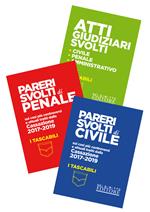 Pareri svolti di civile-Pareri svolti di penale-Atti giudiziari svolti. Civile, penale, amministrativo
