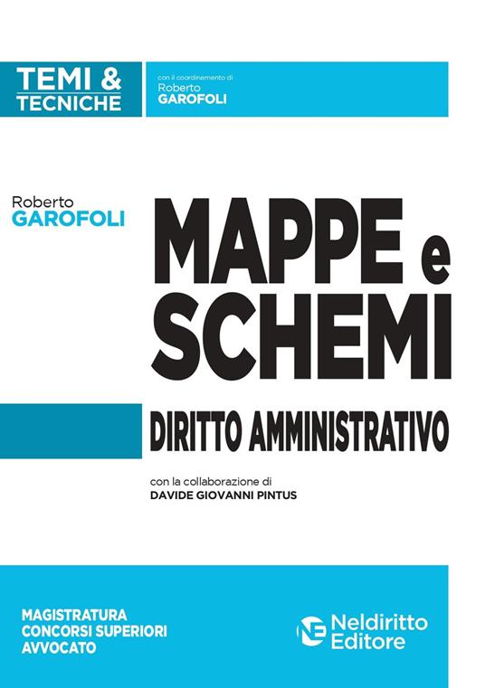 Mappe e schemi di diritto amministrativo - copertina