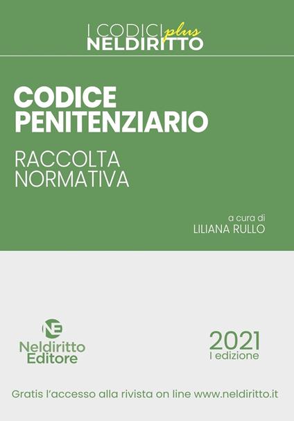 Codice penitenziario. Raccolta normativa. Nuova ediz. Con Contenuto digitale per accesso online - copertina