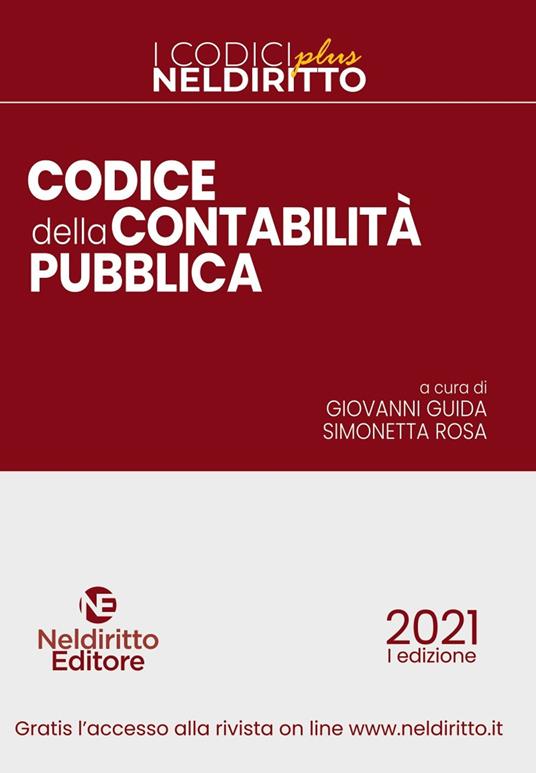 Codice della contabilità pubblica 2021. Nuova ediz. - copertina