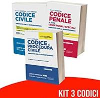 Kit Codici Esame Avvocato 2021: Codice civile-Codice penale e delle leggi penali speciali-Codice di procedura civile-Codice di procedura penale e leggi speciali. Annotati con la giurisprudenza. Nuova ediz. - Valerio De Gioia - copertina