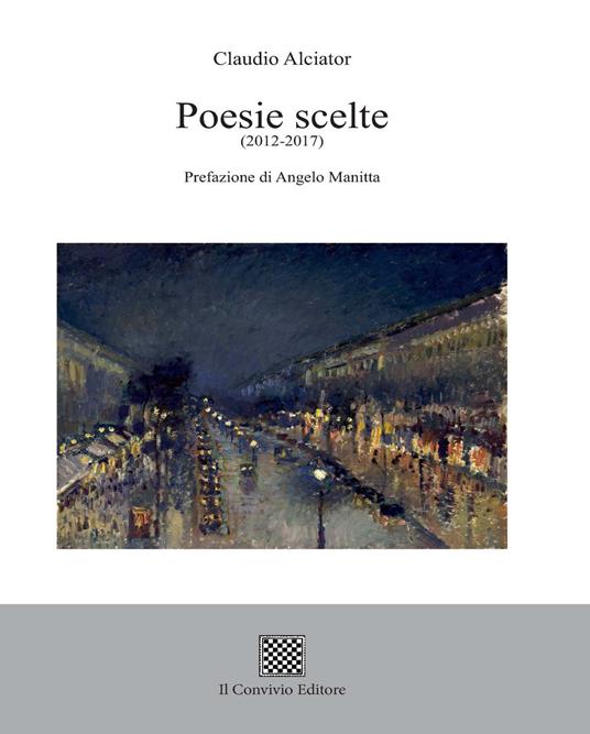 Poesie scelte (2012-2017) - Claudio Alciator - copertina