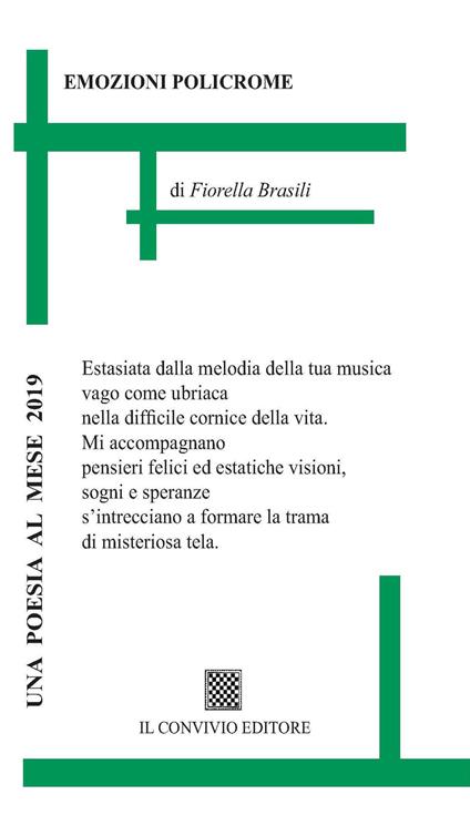 Emozioni policrome - Fiorella Brasili - copertina